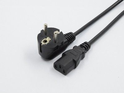 CE Black ASIC Miner Components 1.5 เมตร M21s Antminer Power Cord