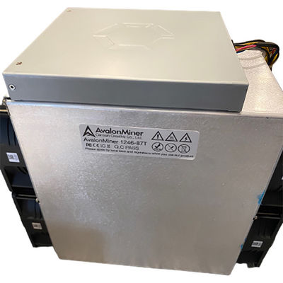 Asic Blockchain Miner Avalon 1246 87t canna avalonminer A1246 สำหรับเครื่องขุด Bitcoin