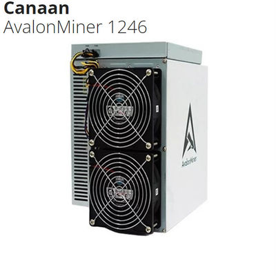 Canaan Avalon 1246 เครื่องขุด Asic 85Th 90t SHA256 Blochchain Bitcoin Mining hashrate ขนาดใหญ่